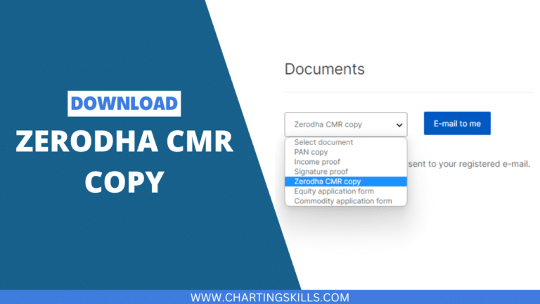 How to Get Zerodha CMR (Client Master Report) Copy Online